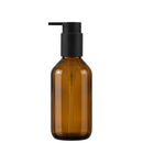 Frasco vidro âmbar R24 pump flat 100 ml