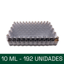 Frasco vidro âmbar sem tampa R18 - 10 ml