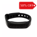 Pulseira de Silicone com pedra vulcânica - Difusor pessoal