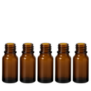 Frasco vidro âmbar sem tampa R18 - 10 ml