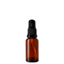 Frasco em vidro âmbar com válvula dosadora R18 - 10 ml — ideal para aromaterapia, óleos terapêuticos e cosmética