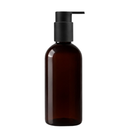 Frasco PET âmbar R24 pump flat 150 ml