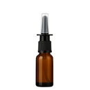 Frasco em vidro âmbar com válvula spray nasal - 15 ml (unidade ou kit)