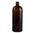 Frasco vidro âmbar R18 sem tampa 200 ml