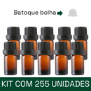 Frasco em vidro âmbar com batoque BOLHA R18 - 5 ml (unidade ou kit)