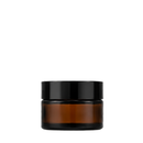 Pote vidro âmbar cosmético 30 g