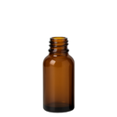 Frasco vidro âmbar R18 sem tampa 30 ml