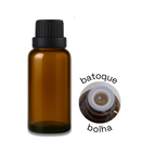 Frasco em vidro âmbar com batoque BOLHA R18 - 30 ml (unidade ou kit)