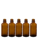 Frasco vidro âmbar R18 sem tampa 50 ml