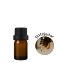 Frasco em vidro âmbar gotejador R18 - 5 ml (unidade ou kit)