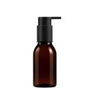 Frasco PET âmbar R24 pump flat 60 ml