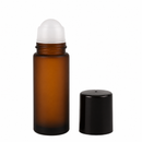 Frasco vidro âmbar fosco roll-on big 50 ml