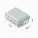 Guarda Cápsulas com 8 compartimentos