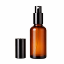 Frasco âmbar com válvula spray preta R18 - 30 ml (unidade ou kit)