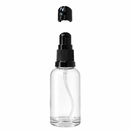 Frasco em vidro dosadora com válvula dosadora - 30 ml para óleos essenciais, sinergias e fórmulas cosméticas