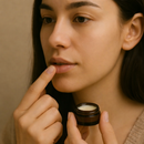 Frasco de vidro âmbar com tampa preta para cosmético - 10 gramas / ml — embalagem profissional multiuso