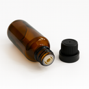 Frasco em vidro âmbar DOSADOR R18 - 5 ml (unidade ou kit)