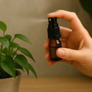 Frasco em vidro âmbar com válvula spray R18 - 5 ml (unidade ou kit)