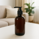 Frasco em PET âmbar com válvula PUMP R24 - 250 ml (kit ou unidade)