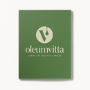 Cartela de adesivos para óleos essenciais com 504 adesivos (2 Edição)