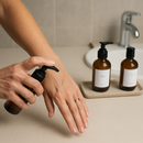 Frasco em vidro ambar com válvula PUMP R24 - 150 ml (kit ou unidade)