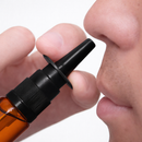 Frasco em vidro âmbar com válvula spray nasal - 15 ml (unidade ou kit)