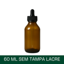 Frasco em vidro âmbar conta-gotas R24 - (60 ou 100 ml)