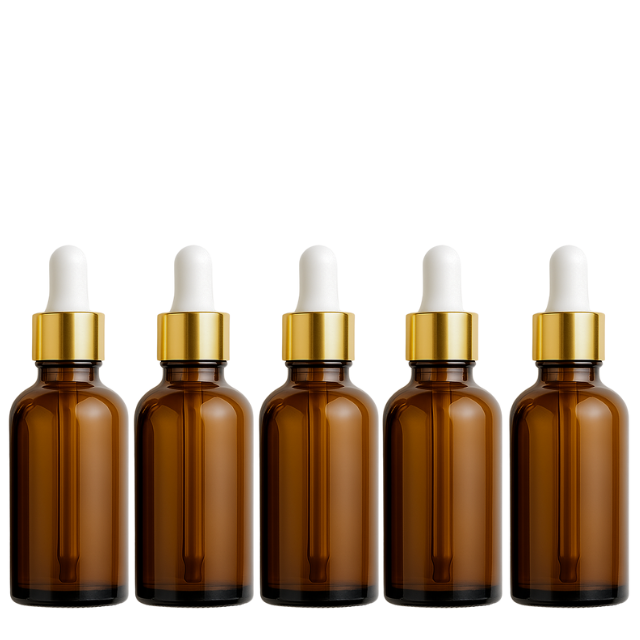 Frasco âmbar com conta-gotas dourado e bulbo branco - 30 ml (unitário ou kit)