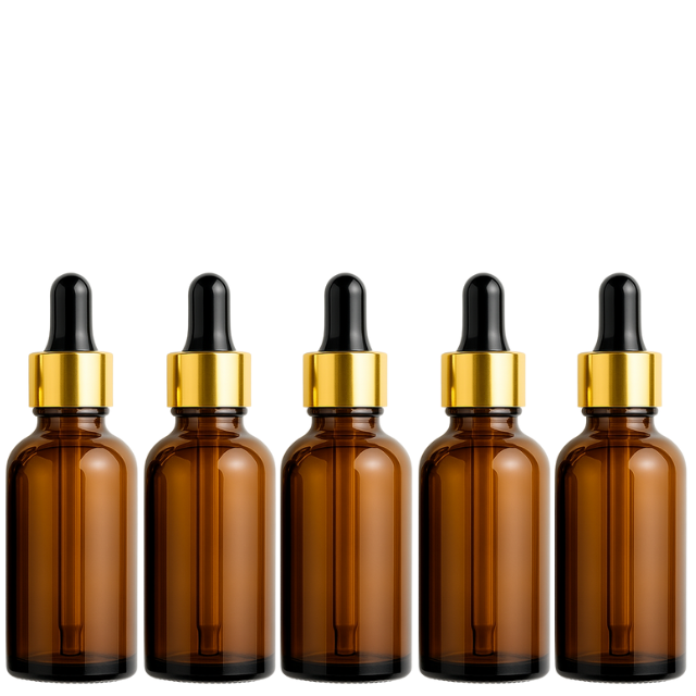 Frasco âmbar com conta-gotas dourado e bulbo preto - 30 ml (unitário ou kit)