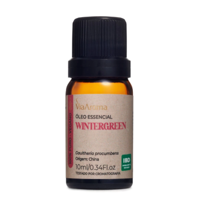 Óleo Essencial de Wintergreen 10 ml - 100% puro
