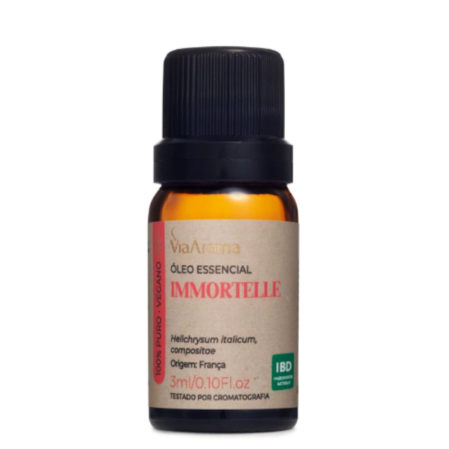 Óleo Essencial de Immortele (Helichrysum) 3 ml - 100% puro