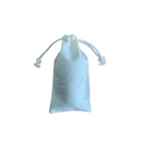 Saquinho em algodão cru - 5 x 12 cm