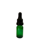 Frasco verde com conta-gotas PREMIUM - 10 ml (unitário ou kit)