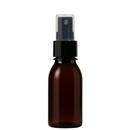 Frasco em PET âmbar com válvula Spray R24 - 60 ml (kit ou unidade)