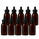 Frasco em PET âmbar com conta-gotas R24 - 60 ml (kit ou unidade)