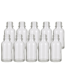 Frasco vidro transparente sem tampa R18 - 30 ml