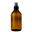 Frasco em vidro âmbar com válvula spray R24 - (250 ml)