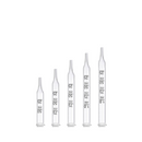 Cânula de vidro 50/57/65/72/77/80/85/90/95 mm (pacote com 100 unidades)