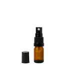 Frasco em vidro âmbar com válvula spray R18 - 10 ml (unidade ou kit)