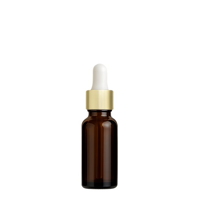 Frasco âmbar com conta-gotas dourado e bulbo branco - 20 ml (unitário ou kit)