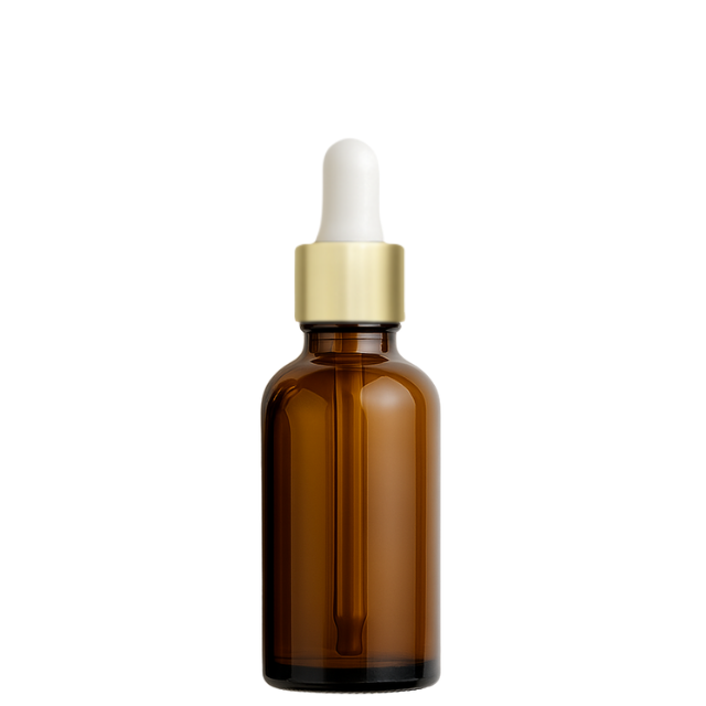 Frasco âmbar com conta-gotas dourado e bulbo branco - 30 ml (unitário ou kit)