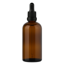 Frasco âmbar com conta-gotas PREMIUM R18 - 100 ml (unitário ou kit) Preto / Branco / Verde