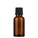 Frasco vidro âmbar tampa gotejador com lacre CHILD PROOF (CRC) - 30 ml (unidade ou kit)