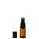 Frasco em vidro âmbar com válvula spray R18 - 5 ml — ideal para perfumaria, perfume de ambientes e amostras