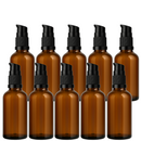 Frasco em vidro âmbar com válvula dosadora - 50 ml (unidade ou kit)