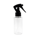 Frasco em PET cristal com válvula Spray mini gatilho R24 - 120 ml (kit ou unidade)