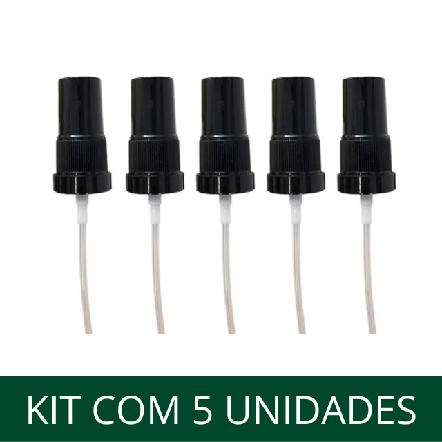 Válvula spray R18 / 410  preta (unidade ou kit)