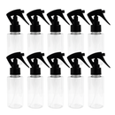 Frasco em PET cristal com válvula Spray mini gatilho R24 - 120 ml (kit ou unidade)