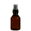 Frasco em PET âmbar com válvula Spray R24 - 100 ml (kit ou unidade)