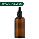 Frasco âmbar com conta-gotas PREMIUM R18 - 100 ml (unitário ou kit)
